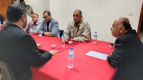 تعاون مشترك بين بلدية المغازي واللجنة الشعبية في ذكري النكبة ال٧٥