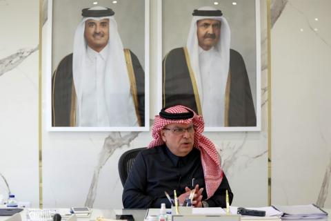 السفير محمد العمادي رئيس لجنة إعادة إعمار غزة