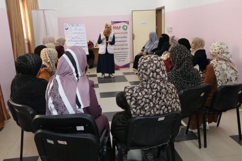 جمعية عبد الشافي الصحية والمجتمعية تعقد ورشة توعوية حول الاعاقة الذهنية ومستوياتها