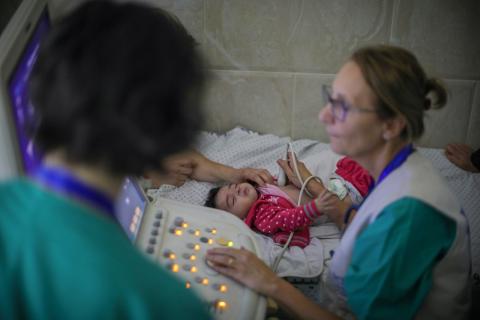 جمعية إغاثة أطفال فلسطين تستقبل وفدين طبيين في غزة