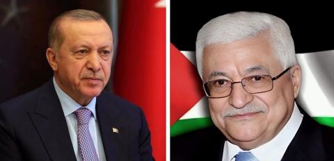الرئيس عباس يهنئ الرئيس أردوغان بإعادة انتخابه رئيسا للجمهورية التركية.jpg