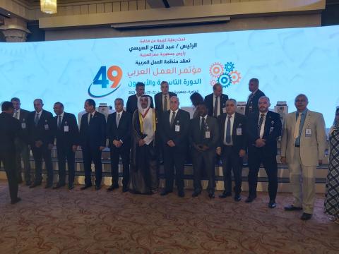أبو جيش يطالب الدول العربية باتخاذ موقفٍ ضاغط في مؤتمر العمل الدولي لفضح الانتهاكات الإسرائيلية وحماية عمالنا ومستحقاتهم