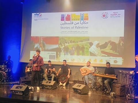 افتتاح مهرجان حكايا فلسطين: من جيل لجيل في مدينة بيت لحم