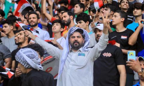 منتخب العراق يحقق لقب بطولة غرب آسيا تحت 23 سنة لأول مرة في تاريخه- 20 من حزيران 2023 (الاتحاد العراقي لكرة القدم).jpg