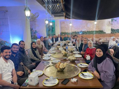 طلبة ماجستير التمريض في الجامعة العربية الامريكية ينهون تدريباً ناجحاً في الأردن