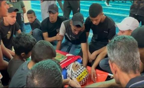 تشيّع جثماني الفالح وحشاش في مخيم بلاطة