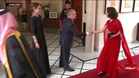 انطلاق مراسم حفل عقد قران ولي العهد الأردني