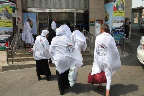 إصابتان في صفوف حجاج قطاع غزة بحادث سير على مشارف مكة المكرمة