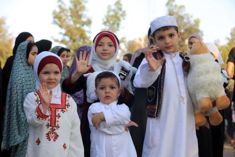 صلاة عيد الأضحى في ساحة السرايا 33.jpg
