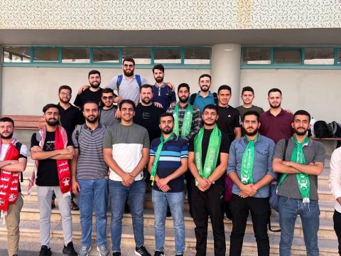 مجلس طلبة النجاح يعلن تعليق اعتصامه كبادرة حسن نية للحوار مع إدارة الجامعة