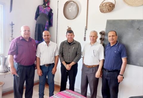 وفد التجمع الفلسطيني للوطن والشتات يزور مركز مبادرات للثقافة والفنون والتراث.jpg