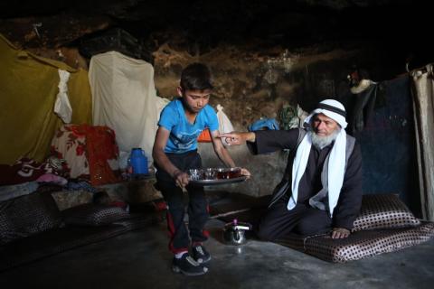 مغارة سكنية في مسافر يطا (Getty Images).jpg