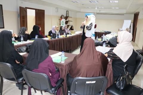 عبد الشافي الصحية والمجتمعية تنفذ المزيد من الورشات حول العنف المبني على النوع الاجتماعي