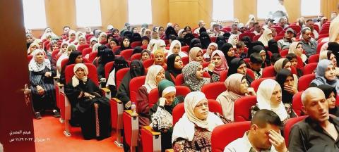حفل توديع لاهالي الأسرى والاسرى المحررين المدرجين ضمن مكرمة الحج السعودية