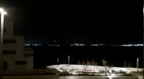 بالفيديو غارات إسرائيلية على أهداف في قطاع غزة