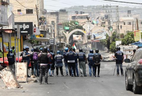 مشاهد من العدوان الإسرائيلي على جنين و مناطق الضفة الغربية في يومه الثاني