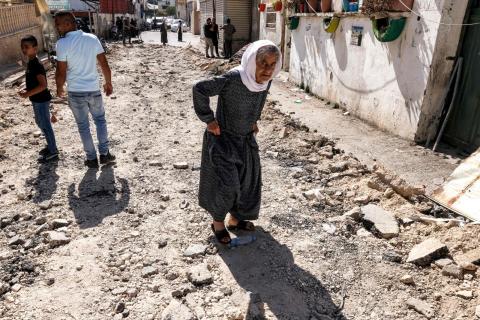 آثار العدوان على جنين .. تصوير (الفرنسية) 222.jpg