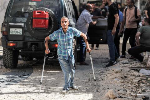 آثار العدوان على جنين .. تصوير (الفرنسية) 9.jpg