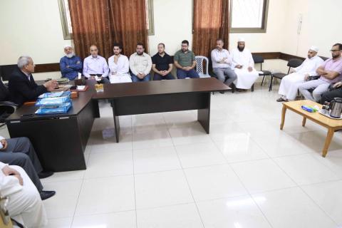 قلقيلية: المحافظ يلتقي أئمة وخطباء المساجد ويحذر من إطلاق النار واستخدام الألعاب النارية خلال اعلان نتائج الثانوية العامة