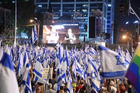 تجدد التظاهرات ضد حكومة نتنياهو للأسبوع الـ27 على التوالي 24.jpg