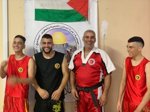 زهرة المدائن تساهم برعاية ٤ لاعبين مشاركين  في بطولة  البحر المتوسط للووشو كونغ فو في لبنان