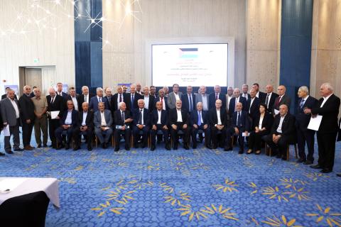 الرئيس محمود عباس، خلال اجتماع الأمناء العامين للفصائل الفلسطينية الذي عقد في مدينة العلمين الجديدة بجمهورية مصر العربية 32.jpg