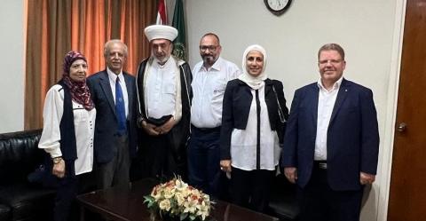 وفد جمعية "روّاد الكشاف المسلم" في صيدا زار المفتي سوسان