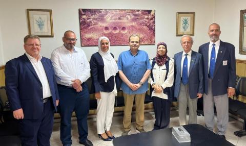 وفد جمعية "روّاد الكشاف المسلم" في صيدا زار البزري