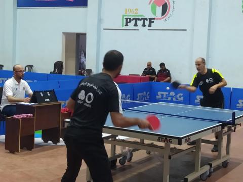فريقا غزة الرياضي والصداقة يواصلان صدارتهما لدوري" جوال" لأندية غزة بكرة الطاولة