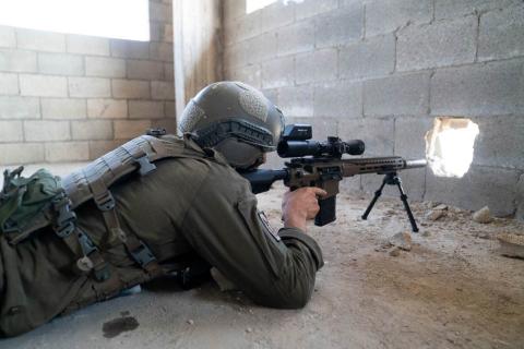 صورة نشرها الجيش الاسرائيلي من جنين