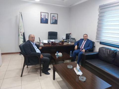 د. واصل أبو يوسف يستقبل سفير المملكة الاردنية الهاشمية لدى دولة فلسطين