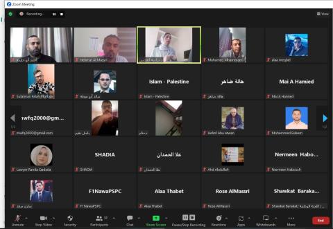 بيالارا تطلق دراسة بحثية بعنوان: "مدى انسجام القوانين الفلسطينية مع قرارات مجلس الأمن المتعلقة بالشباب"