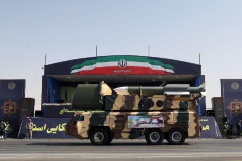طهران أعلنت أن المخطط الإسرائيلي كان يستهدف برنامج إنتاج الصواريخ المتقدمة لديها (رويترز-أرشيف).jpeg
