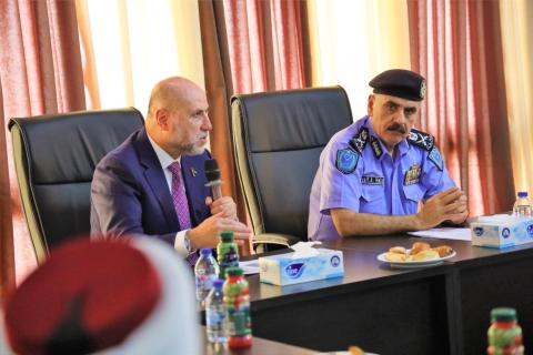 الهباش والحلو يدشنان مشروع الربط الالكتروني بين ديوان قاضي القضاة والشرطة