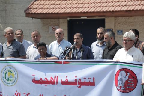 غزة: مركزُ حنظلة ومؤسّسة مهجة القدس ينظّمان وقفةً إسناديّةً للأسرى في سجون الاحتلال