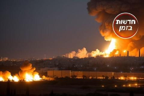 قناة كان : إصابة شخص بجروح خطيرة في انفجار وقع بمصنع في رمات هشارون