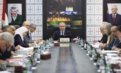 قرارات  جلسة مجلس الوزراء الفلسطيني