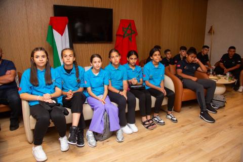 أطفالٌ من القدس في ضيافة المملكة المغربية