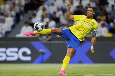 البرتغالي كريستيانو رونالدو نجم فريق النصر السعودي (تصوير- أ ف ب).jpg
