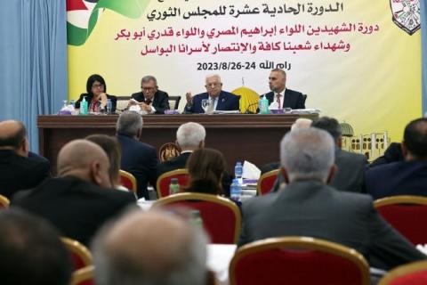 تفاصيل اجتماع  المجلس الثوري حول ما يجري في جنين وعين الحلوة