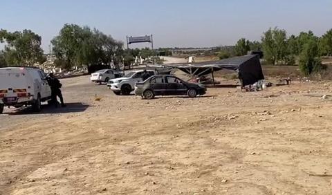 من هدم مساكن العراقيب، صباح اليوم.jpg
