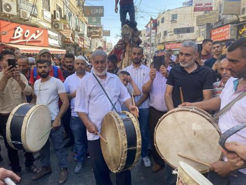 إحياء ذكرى المولد النبوي الشريف بمسيرة وفعاليات داعمة ومساندة للأسرى في جنين.jpg