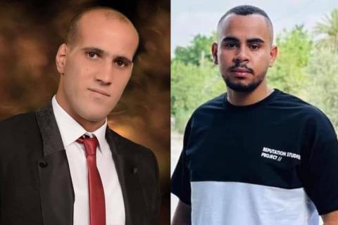 وزارة الصحة: استشهاد الشابين أسيد أبو علي (21 عاماً) و عبد الرحمن أبو دغمش (32) عاماً بعد إصابتهما بالرصاص في الرأس، خلال عدوان الاحتلال على طولكرم