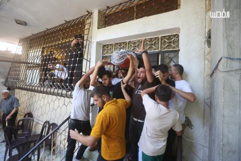 تشييع جثمان شاب قضى متأثرا بإصابته قرب حدود غزة