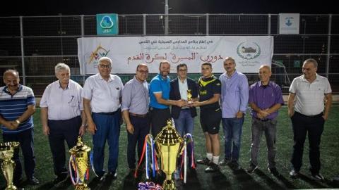القدس.. اختتام دوري «المسيرة» للناشئين لكرة القدم بفوز صغار برج اللقلق