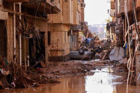 " الخارجية": ارتفاع حصيلة الضحايا الفلسطينيين جراء الإعصار الذي ضرب ليبيا إلى 64