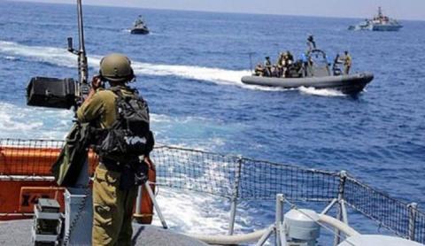 إصابة صيادين في بحر شمال غزة