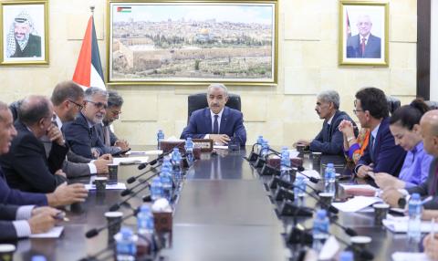 اشتية يدعو الدول الأعضاء في برلمان البحر المتوسط الاعتراف بدولة فلسطين