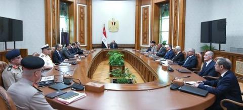 مجلس الأمن القومي المصري: نشدد على رفض واستهجان سياسة التهجير