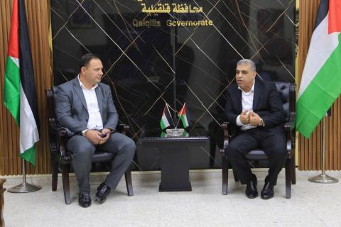 قلقيلية : المحافظ يلتقي وفدا من رابطة خريجي كويكا/KAAP